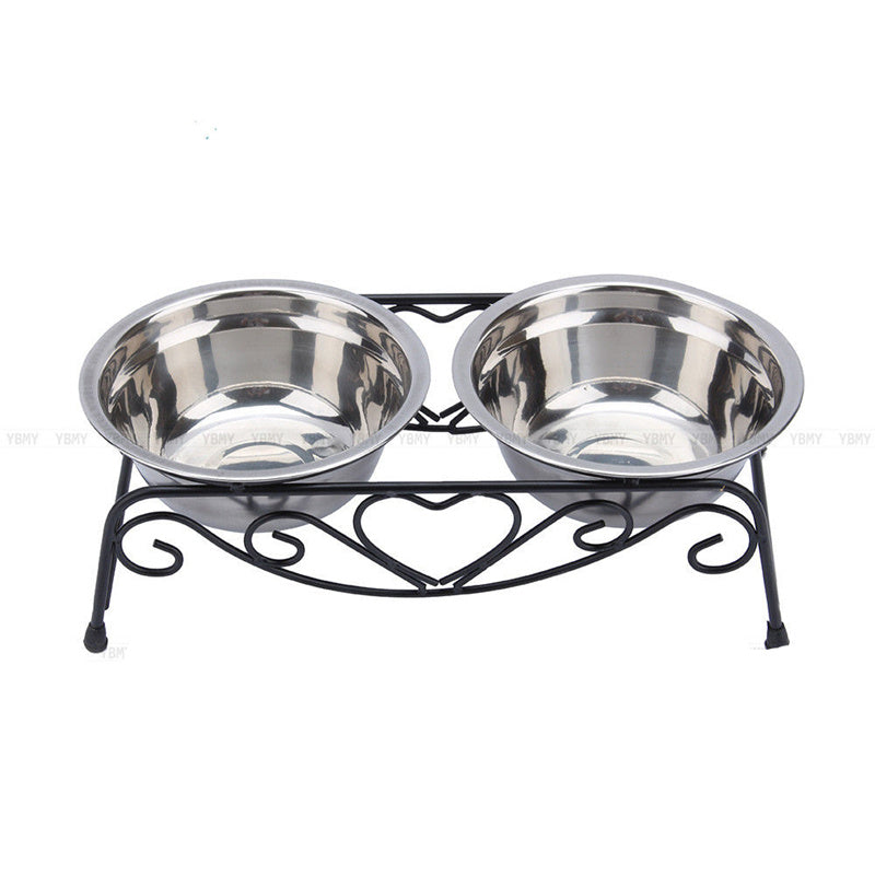 HKM-649555 Durable Stainless Steel Pet Bowl for Cats and Dogs