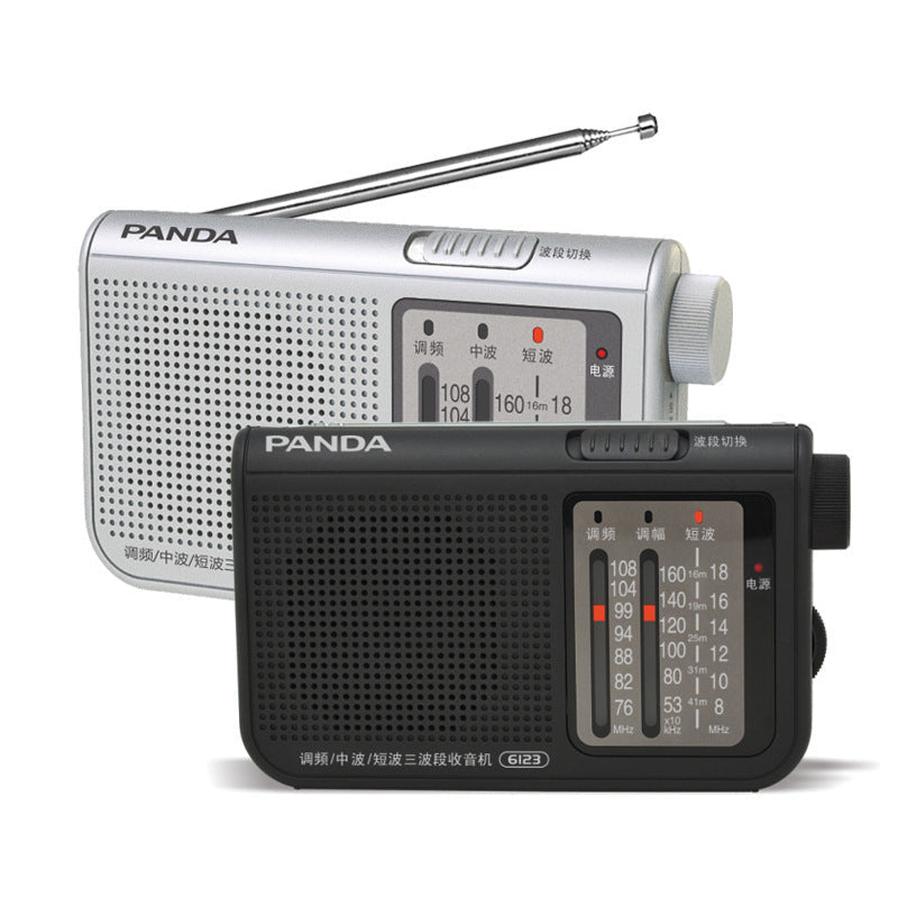 KTX-331411 Medium Wave and Short Wave Radio with Lithium Battery and Headphones - Compact and Portable Design