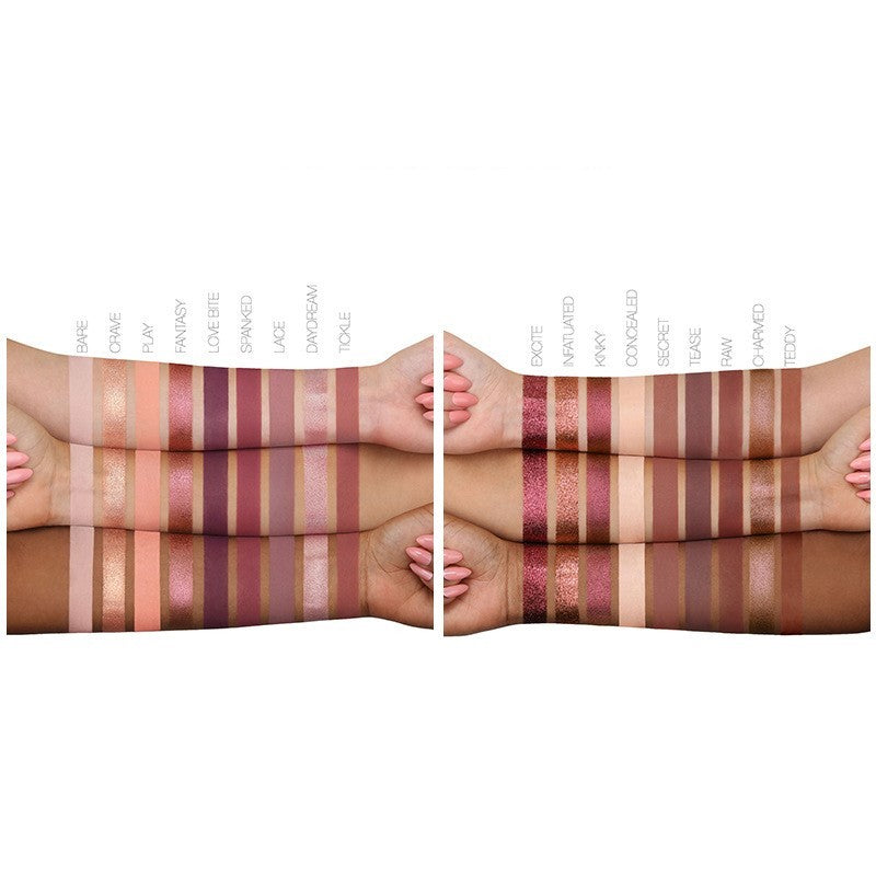 HKM-833875 18-Color Desert Rose Eye Shadow Palette for Versatile Makeup Looks