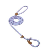 HKM-493331 Durable Nylon Dog Collar and Lead Set with Adjustable Chest Strap - Comfortable Design for All Breeds