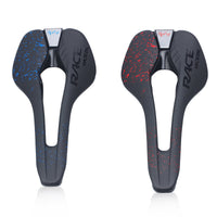 HKM-401427 Comfortable Breathable Hollow Bicycle Saddle Cushion in Microfiber Leather, Foldable Design