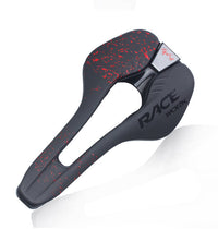 HKM-401427 Comfortable Breathable Hollow Bicycle Saddle Cushion in Microfiber Leather, Foldable Design