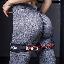 HKM-067667 Elastic Hip Stretch Resistance Band for Yoga and Fitness Workouts