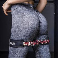 HKM-067667 Elastic Hip Stretch Resistance Band for Yoga and Fitness Workouts