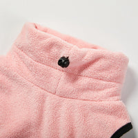 HKM-694419 Absorbent Microfiber Pet Towel Bathrobe for Dogs in Pink, Beige, Blue, Yellow - Sizes XS to XL