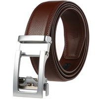 HKM-689939 3.0CM Automatic Buckle Men's Fashion Belt - Sleek, Adjustable Design for Everyday Wear