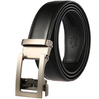 HKM-689939 3.0CM Automatic Buckle Men's Fashion Belt - Sleek, Adjustable Design for Everyday Wear
