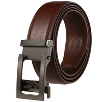 HKM-689939 3.0CM Automatic Buckle Men's Fashion Belt - Sleek, Adjustable Design for Everyday Wear
