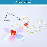 HKM-996691 Automatic Free-Hanging Cat Toy with Plush Mouse for Fun Playtime