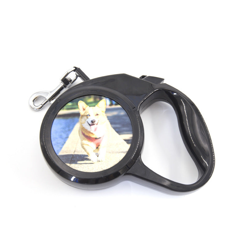 HKM-687955 Automatic Retractable Dog Leash for Small Dogs with Universal Remote Control and Super Flat Belt