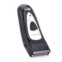 HKM-937619 Rechargeable Electric Shaver with Dual Head Design, 2W Power, Black Finish