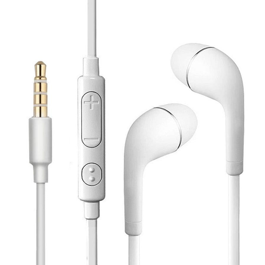 KTX-210387 Wired In-Ear Headphones with Microphone for Clear Calls and Noise Cancellation - 3.5mm Plug