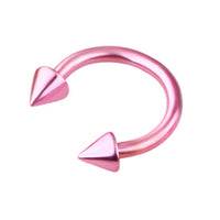 HKM-724563 Stainless Steel Electroplated Nose Ring with Unique Design, 13x8x5cm