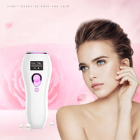 HKM-838163 Laser Hair Removal Device for Women, Whole Body and Facial Use, Electric Model G998 in White, ABS Material