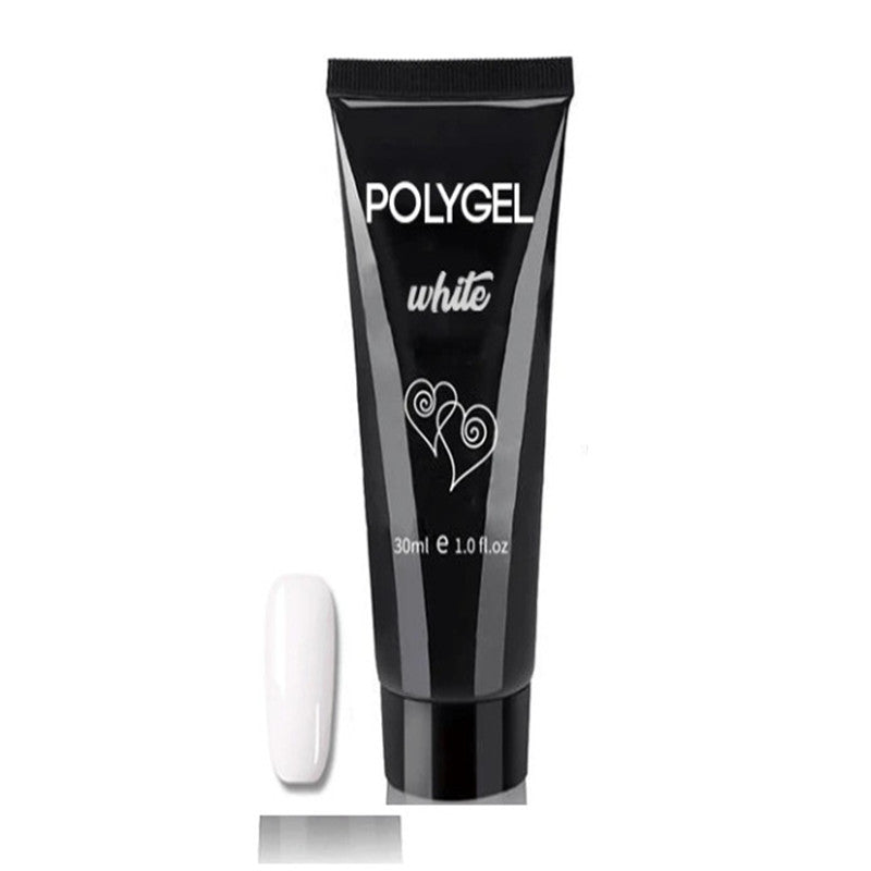 HKM-247763 Nail-Free Gel Adhesive for Paper Tray Extension - 30ml in Bean Paste, Pink, Milky White