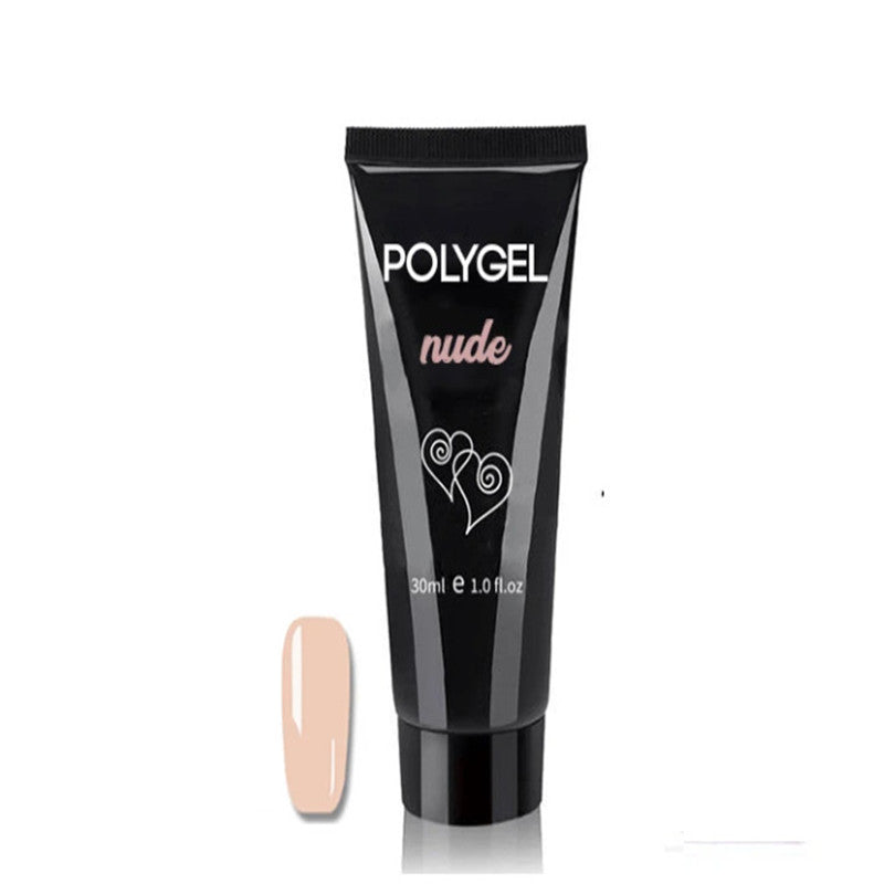 HKM-247763 Nail-Free Gel Adhesive for Paper Tray Extension - 30ml in Bean Paste, Pink, Milky White