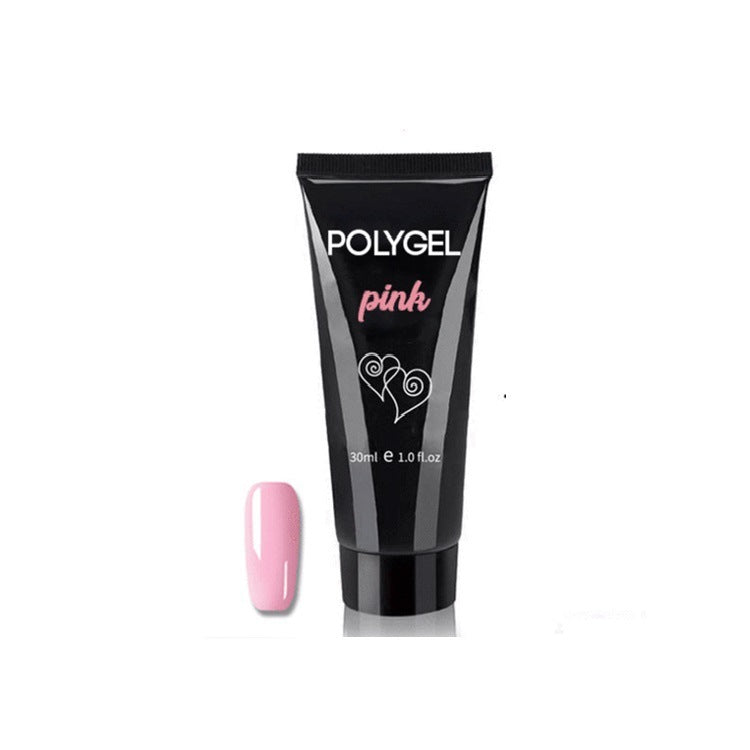 HKM-247763 Nail-Free Gel Adhesive for Paper Tray Extension - 30ml in Bean Paste, Pink, Milky White