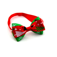 HKM-993427 Colorful Dot Bow Pet Accessory - Adjustable Webbing (20-36CM)