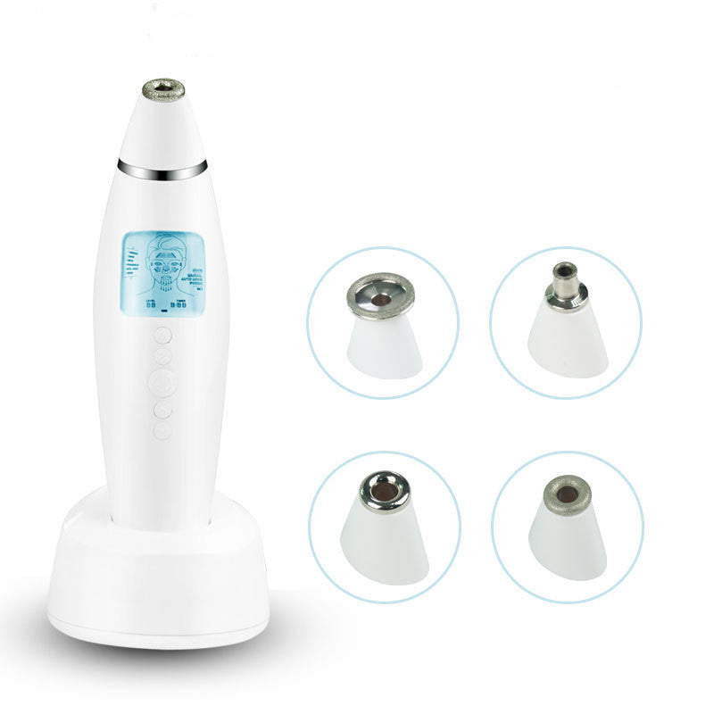 HKM-854483 Electric Diamond Microdermabrasion Beauty Device with Multiple Peeling Heads for Home Use