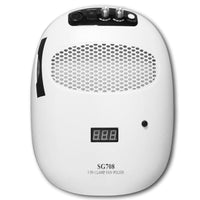 HKM-869779 Vacuum Smart Phototherapy Nail Polishing Machine with ABS Material, 140W Power