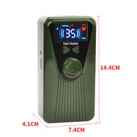 HKM-443219 Rechargeable Electric Nail Polisher with 0-35000 RPM Speed and 4.5h Battery Life