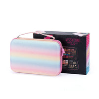 HKM-846227 Makeup Essentials Set: Lipstick, Lip Glaze, Eyebrow Pencil, Highlighter & More