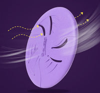 HKM-763859 Soft and Durable TPR Rubber Throwing Toy - Purple, 23 cm Diameter