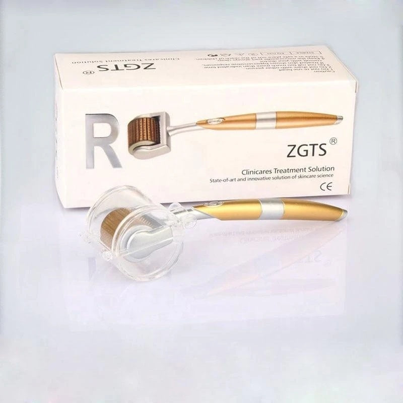 HKM-787795 Titanium Alloy Microneedle Derma Roller for Facial Repair and Skin Renewal