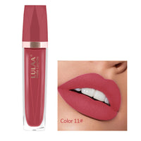 HKM-367379 18 Color Matte Velvet Lipstick - Long-Lasting Lip Gloss with High-Gloss Jelly Finish