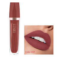 HKM-367379 18 Color Matte Velvet Lipstick - Long-Lasting Lip Gloss with High-Gloss Jelly Finish