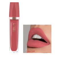 HKM-367379 18 Color Matte Velvet Lipstick - Long-Lasting Lip Gloss with High-Gloss Jelly Finish