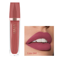 HKM-367379 18 Color Matte Velvet Lipstick - Long-Lasting Lip Gloss with High-Gloss Jelly Finish
