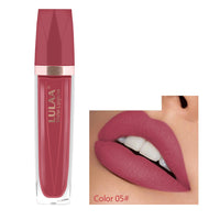 HKM-367379 18 Color Matte Velvet Lipstick - Long-Lasting Lip Gloss with High-Gloss Jelly Finish