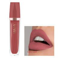 HKM-367379 18 Color Matte Velvet Lipstick - Long-Lasting Lip Gloss with High-Gloss Jelly Finish