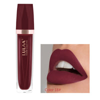 HKM-367379 18 Color Matte Velvet Lipstick - Long-Lasting Lip Gloss with High-Gloss Jelly Finish