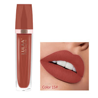 HKM-367379 18 Color Matte Velvet Lipstick - Long-Lasting Lip Gloss with High-Gloss Jelly Finish