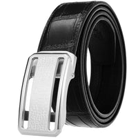 HKM-931667 Men's Luxury Leather Belt - Model LY36-61344-8, Durable Authentic Leather Construction