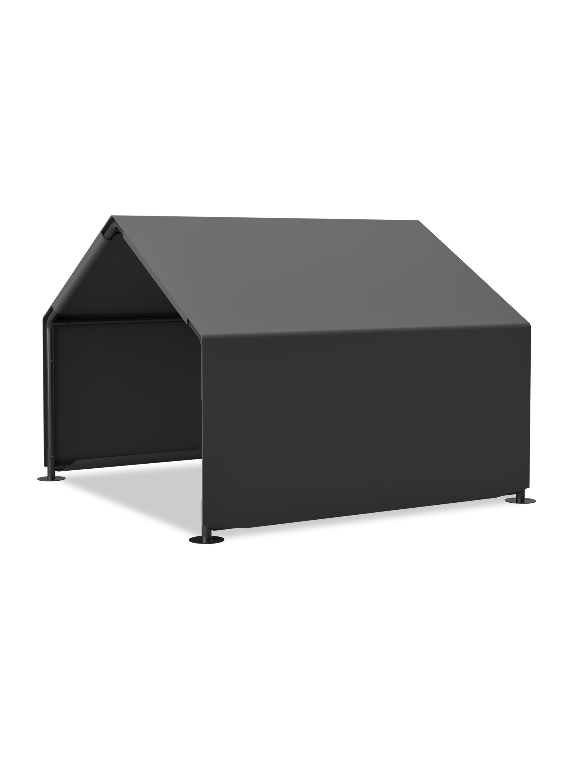 HKM-513043 Outdoor Dog Shade Shelter Tent - Waterproof Canvas for Small and Medium Dogs, UV Protection and Ventilated Design
