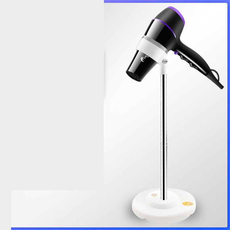 HKM-449555 Stainless Steel Hair Dryer Fixing Bracket - Nordic Style Free Punching Design for Travel Storage