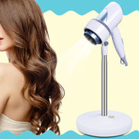 HKM-449555 Stainless Steel Hair Dryer Fixing Bracket - Nordic Style Free Punching Design for Travel Storage
