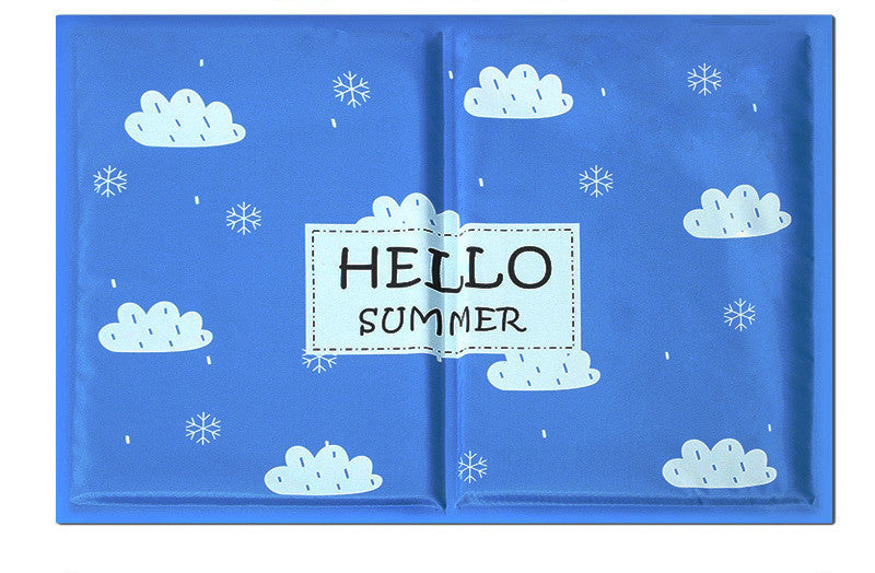 HKM-275283 Cartoon Kennel Pad Cooling Ice Pad for Small and Medium Pets