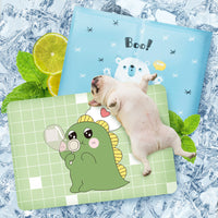 HKM-275283 Cartoon Kennel Pad Cooling Ice Pad for Small and Medium Pets