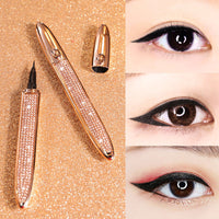 HKM-237139 Self-Adhesive Liquid Eyeliner Pen for Easy Application of False Eyelashes - Waterproof & Smudge-Proof, Multiple Colors Available