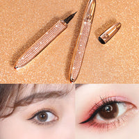HKM-237139 Self-Adhesive Liquid Eyeliner Pen for Easy Application of False Eyelashes - Waterproof & Smudge-Proof, Multiple Colors Available