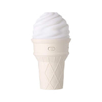 HKM-929747 Cute Ice Cream Humidifier - USB Powered, 41-60 Sq. M Area, Mechanical Operation, Quiet 36dB