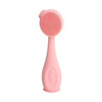 HKM-669715 Double Contact Basic Cleansing Jade Tool for Gentle Facial Cleansing - Pink