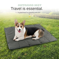 HKM-305747 Portable 3-in-1 Dog Travel Bed and Carrier, Water-Resistant Kennel with Mat and Cushion