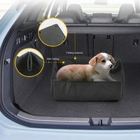 HKM-305747 Portable 3-in-1 Dog Travel Bed and Carrier, Water-Resistant Kennel with Mat and Cushion