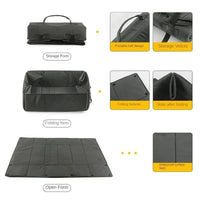 HKM-305747 Portable 3-in-1 Dog Travel Bed and Carrier, Water-Resistant Kennel with Mat and Cushion