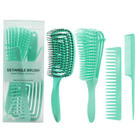 HKM-084179 Multifunctional Eight-Claw Comb Set - 4 Pack, Various Colors Available